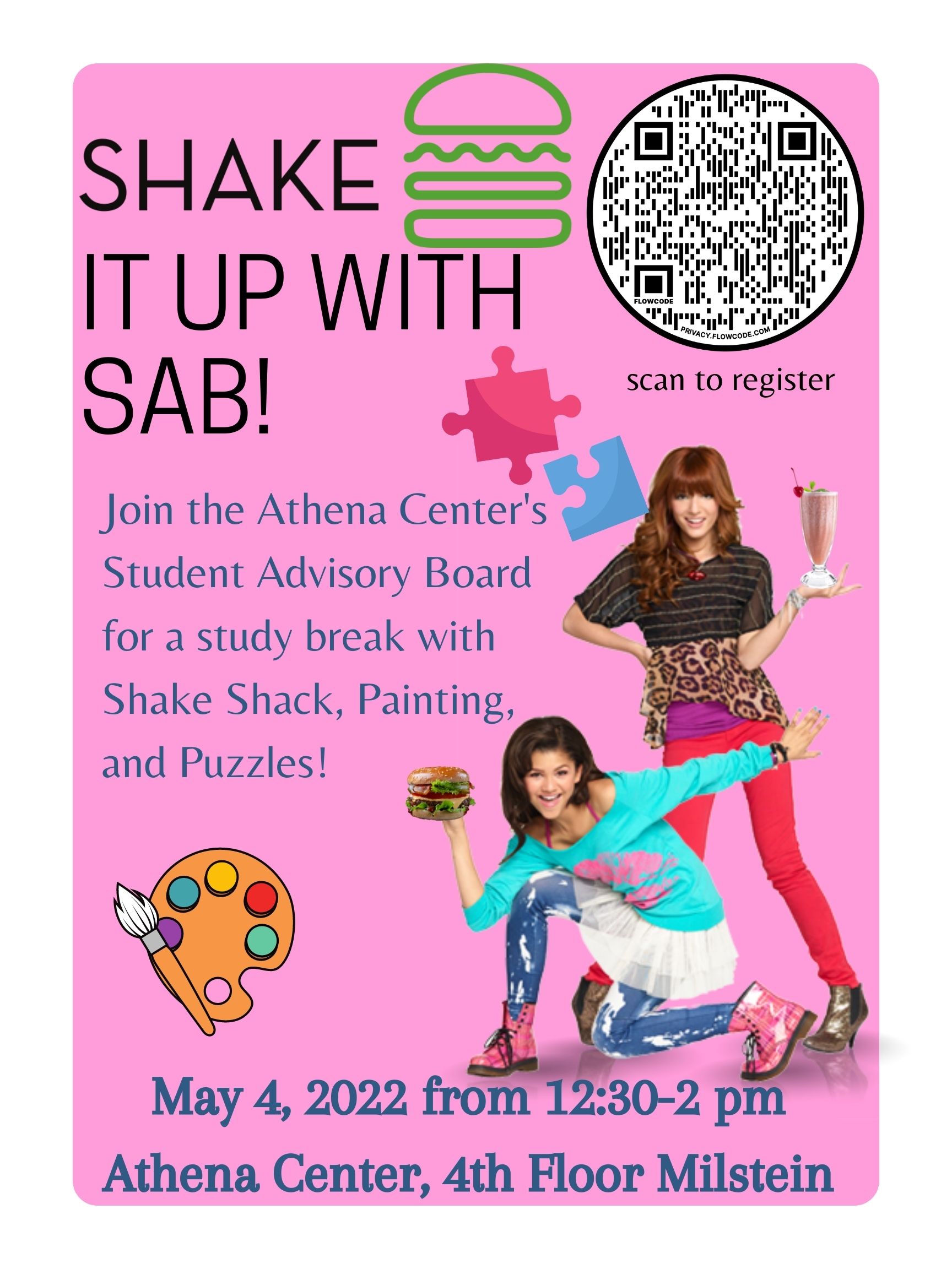Athena SAB study break
