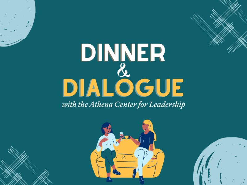 poster for Dinner and Dialogue series