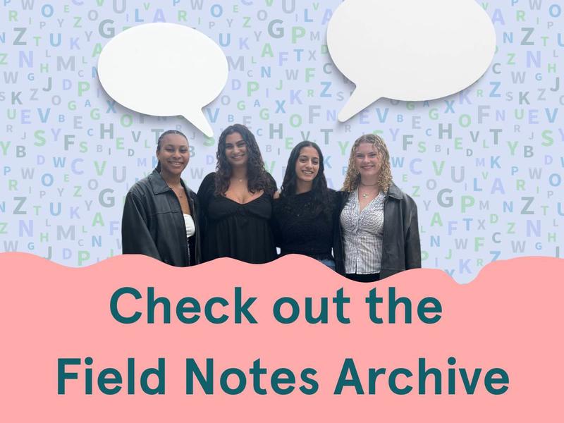 [Image description: Check out the Field Notes Archive graphic]